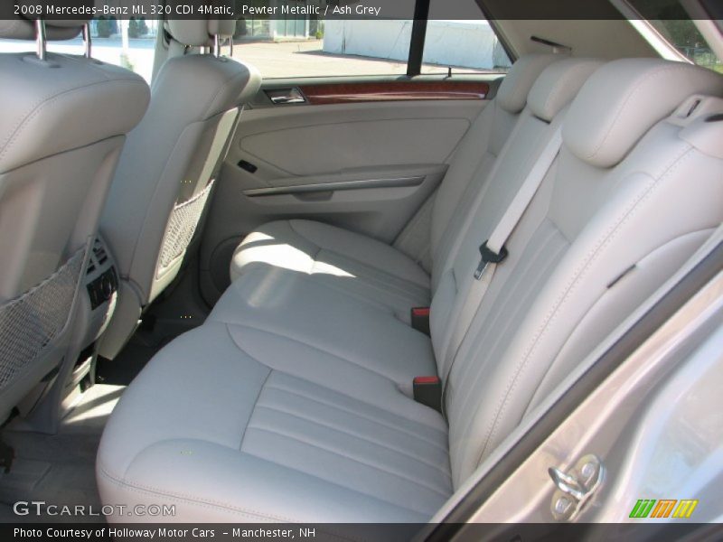Pewter Metallic / Ash Grey 2008 Mercedes-Benz ML 320 CDI 4Matic