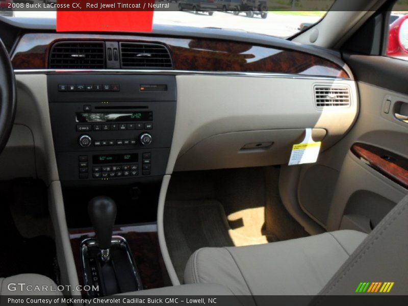 Red Jewel Tintcoat / Neutral 2008 Buick LaCrosse CX
