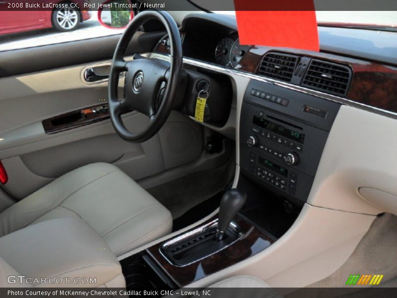 Red Jewel Tintcoat / Neutral 2008 Buick LaCrosse CX