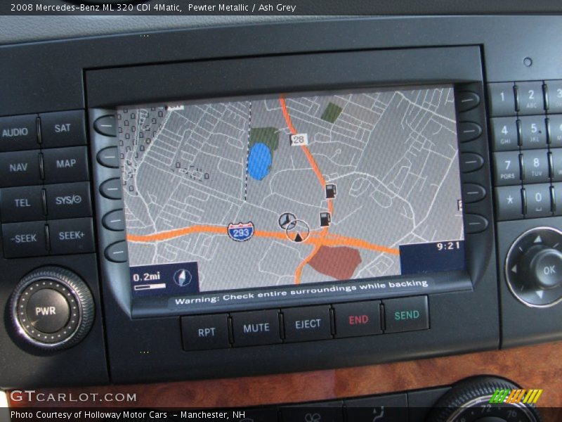 Pewter Metallic / Ash Grey 2008 Mercedes-Benz ML 320 CDI 4Matic