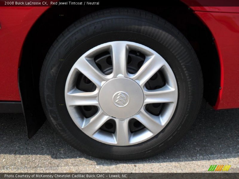 Red Jewel Tintcoat / Neutral 2008 Buick LaCrosse CX
