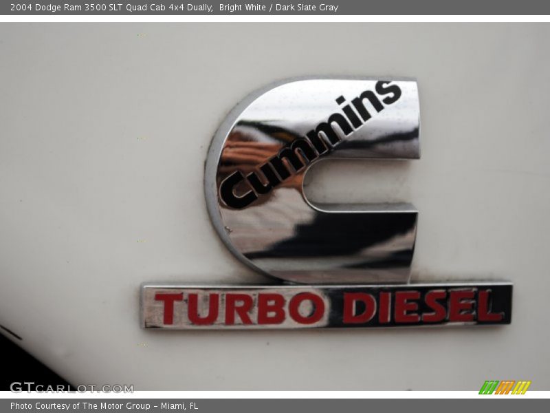  2004 Ram 3500 SLT Quad Cab 4x4 Dually Logo