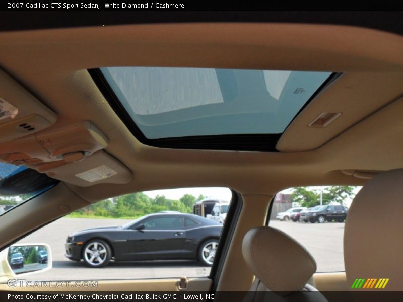 White Diamond / Cashmere 2007 Cadillac CTS Sport Sedan