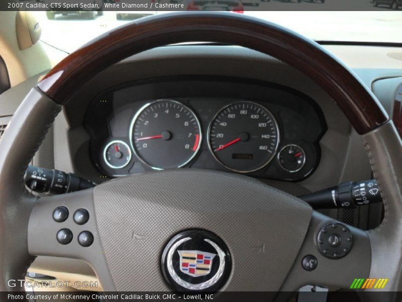 White Diamond / Cashmere 2007 Cadillac CTS Sport Sedan