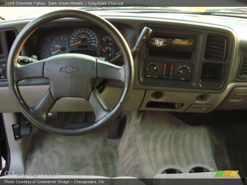 Dashboard of 2004 Tahoe 