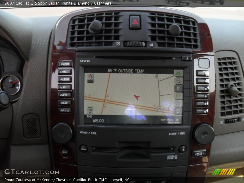White Diamond / Cashmere 2007 Cadillac CTS Sport Sedan