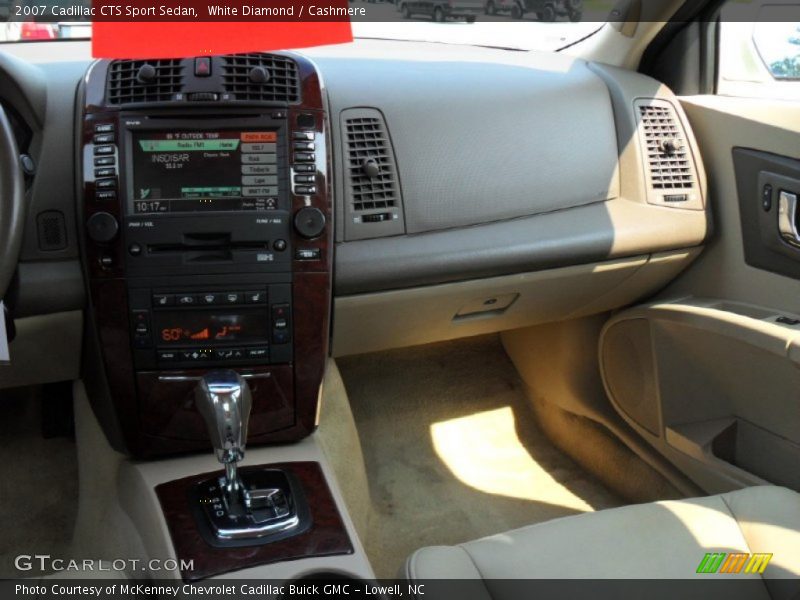 White Diamond / Cashmere 2007 Cadillac CTS Sport Sedan