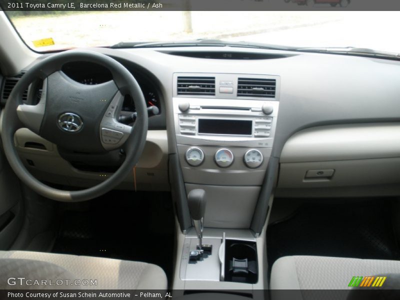 Barcelona Red Metallic / Ash 2011 Toyota Camry LE