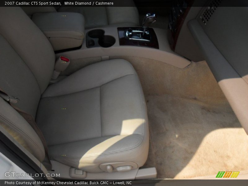 White Diamond / Cashmere 2007 Cadillac CTS Sport Sedan