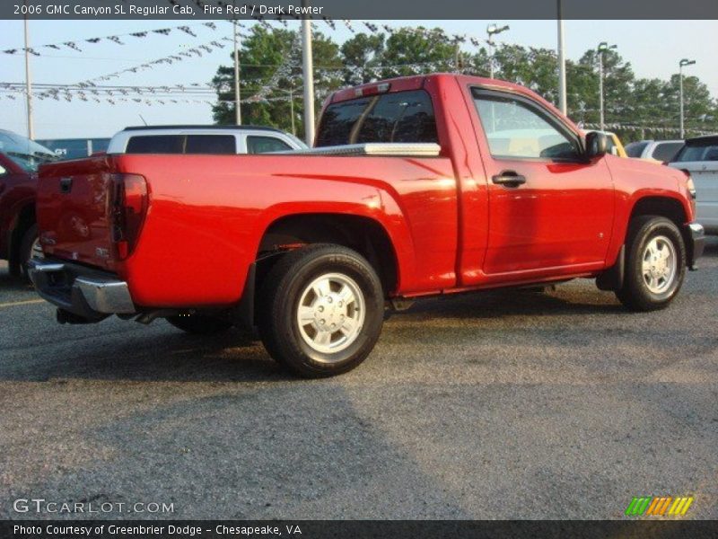 Fire Red / Dark Pewter 2006 GMC Canyon SL Regular Cab