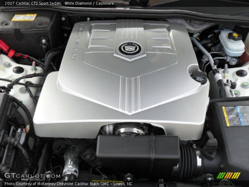 White Diamond / Cashmere 2007 Cadillac CTS Sport Sedan