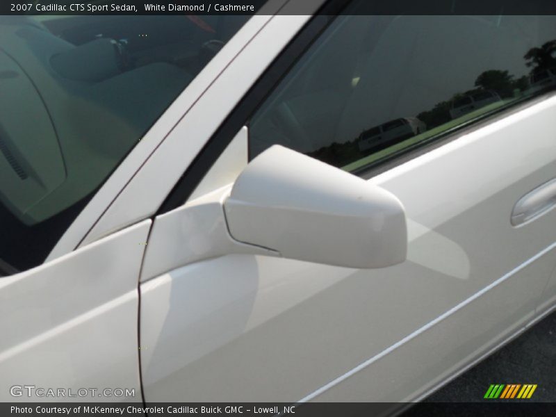 White Diamond / Cashmere 2007 Cadillac CTS Sport Sedan