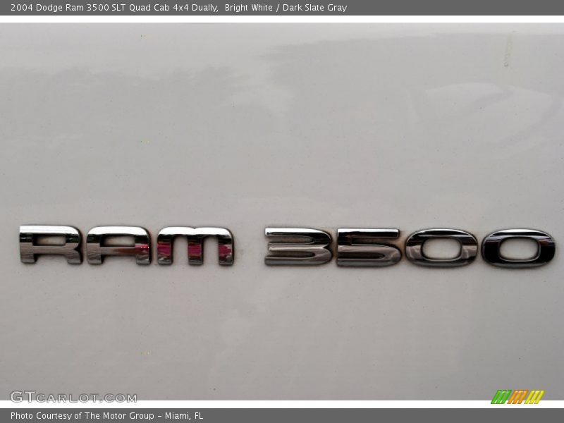  2004 Ram 3500 SLT Quad Cab 4x4 Dually Logo