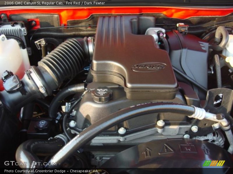  2006 Canyon SL Regular Cab Engine - 2.8 Liter DOHC 16-Valve VVT Vortec 4 Cylinder