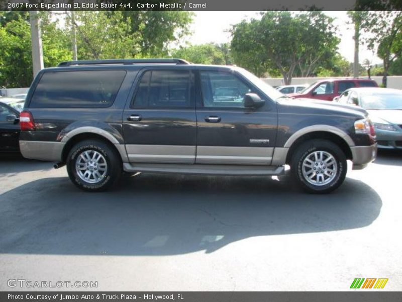 Carbon Metallic / Camel 2007 Ford Expedition EL Eddie Bauer 4x4
