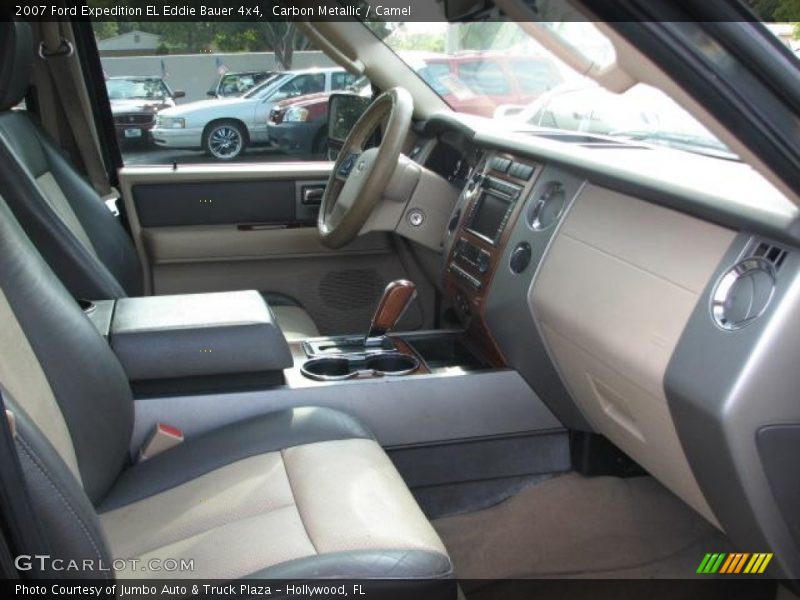 Carbon Metallic / Camel 2007 Ford Expedition EL Eddie Bauer 4x4