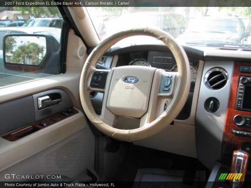 Carbon Metallic / Camel 2007 Ford Expedition EL Eddie Bauer 4x4
