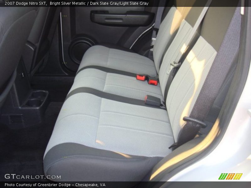 Bright Silver Metallic / Dark Slate Gray/Light Slate Gray 2007 Dodge Nitro SXT