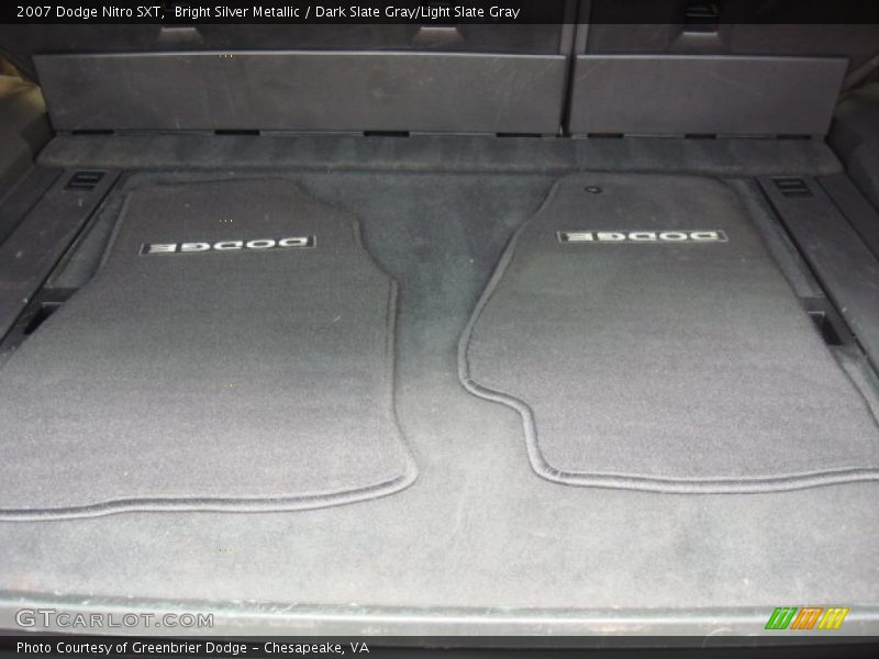 Bright Silver Metallic / Dark Slate Gray/Light Slate Gray 2007 Dodge Nitro SXT