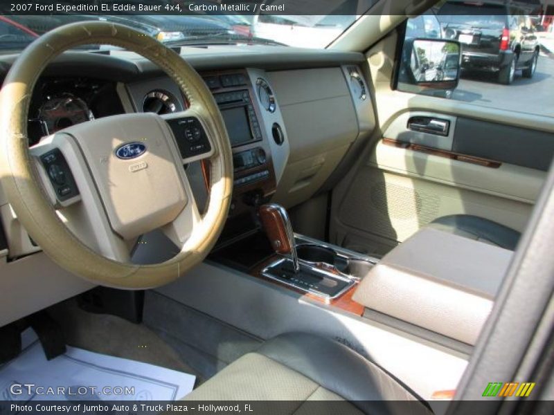 Carbon Metallic / Camel 2007 Ford Expedition EL Eddie Bauer 4x4