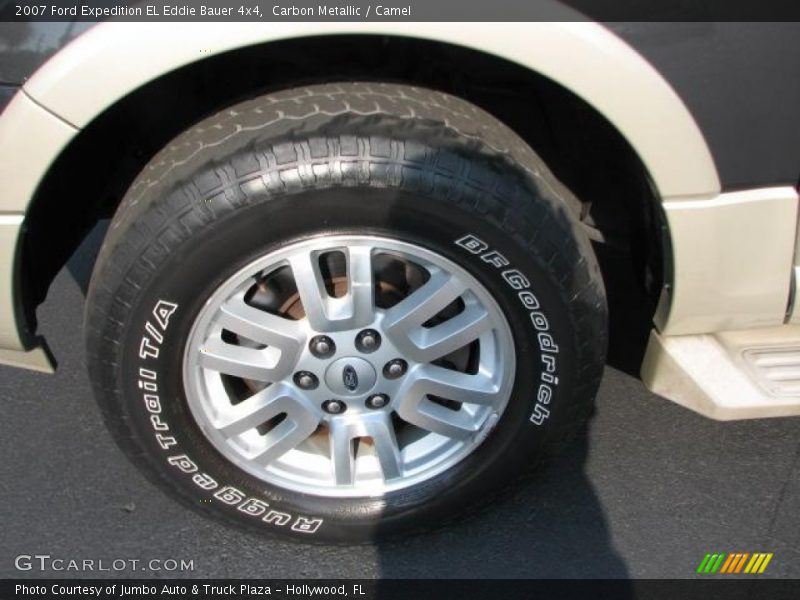Carbon Metallic / Camel 2007 Ford Expedition EL Eddie Bauer 4x4