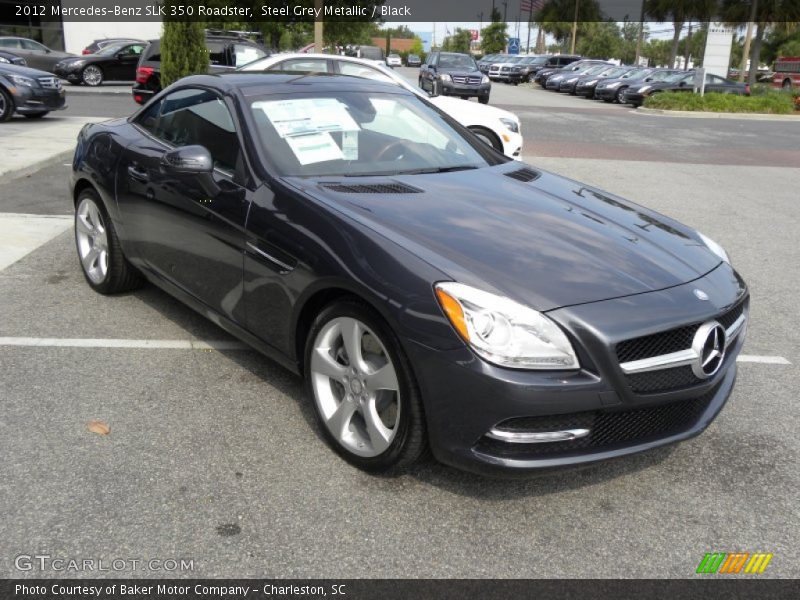 Front 3/4 View of 2012 SLK 350 Roadster