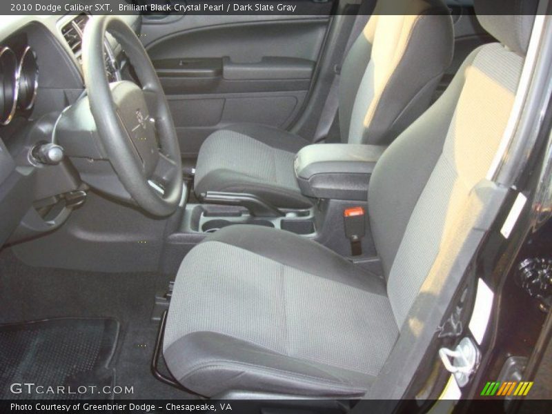 Brilliant Black Crystal Pearl / Dark Slate Gray 2010 Dodge Caliber SXT