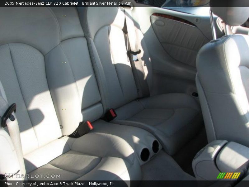 Brilliant Silver Metallic / Ash 2005 Mercedes-Benz CLK 320 Cabriolet