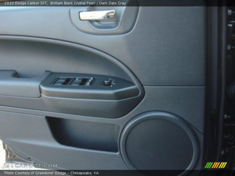 Brilliant Black Crystal Pearl / Dark Slate Gray 2010 Dodge Caliber SXT