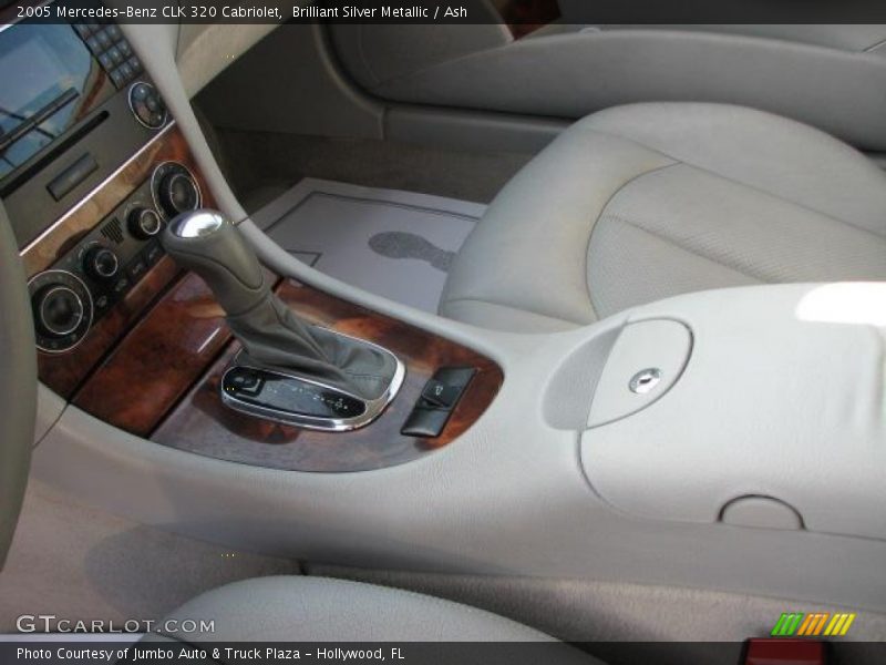 Brilliant Silver Metallic / Ash 2005 Mercedes-Benz CLK 320 Cabriolet