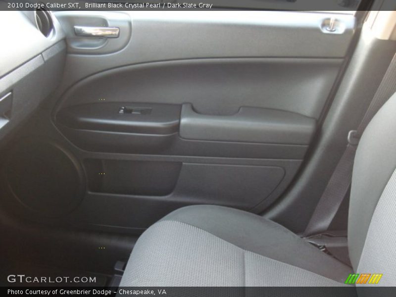 Brilliant Black Crystal Pearl / Dark Slate Gray 2010 Dodge Caliber SXT