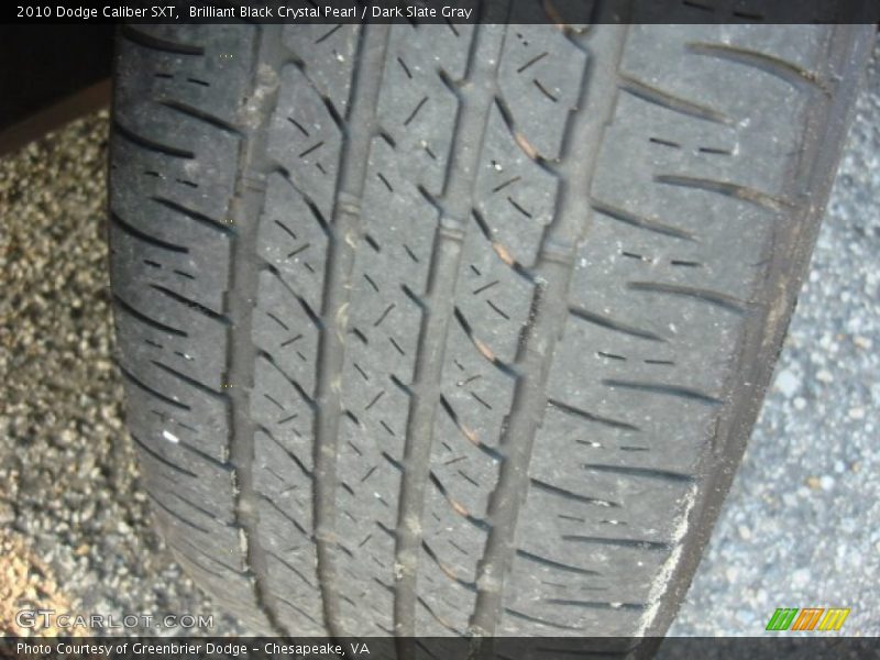 Brilliant Black Crystal Pearl / Dark Slate Gray 2010 Dodge Caliber SXT
