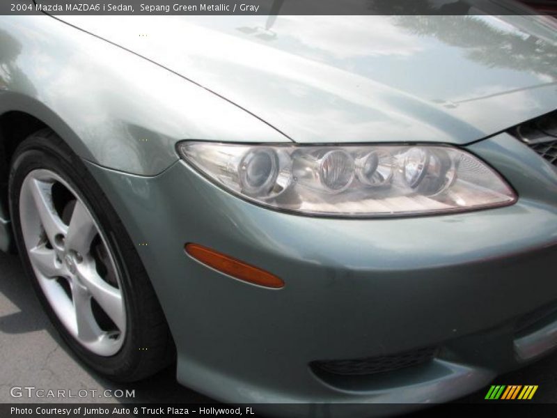 Sepang Green Metallic / Gray 2004 Mazda MAZDA6 i Sedan