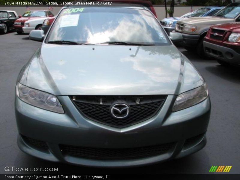 Sepang Green Metallic / Gray 2004 Mazda MAZDA6 i Sedan