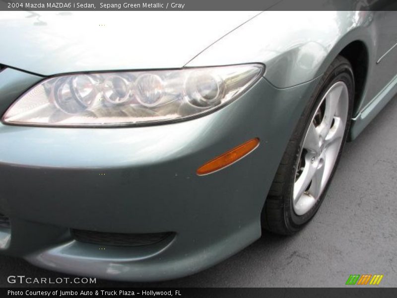 Sepang Green Metallic / Gray 2004 Mazda MAZDA6 i Sedan