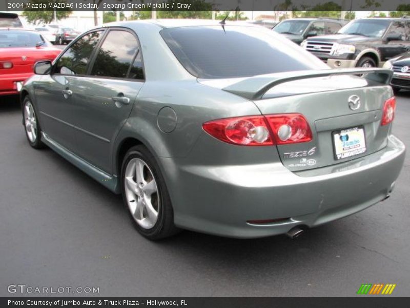 Sepang Green Metallic / Gray 2004 Mazda MAZDA6 i Sedan