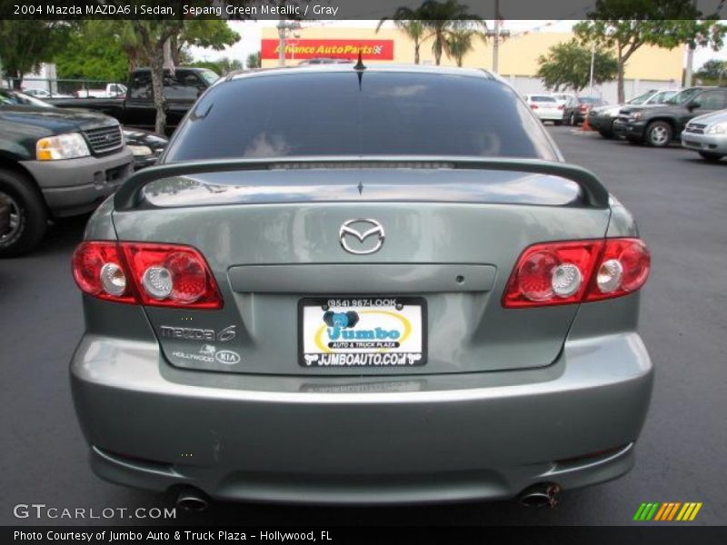 Sepang Green Metallic / Gray 2004 Mazda MAZDA6 i Sedan