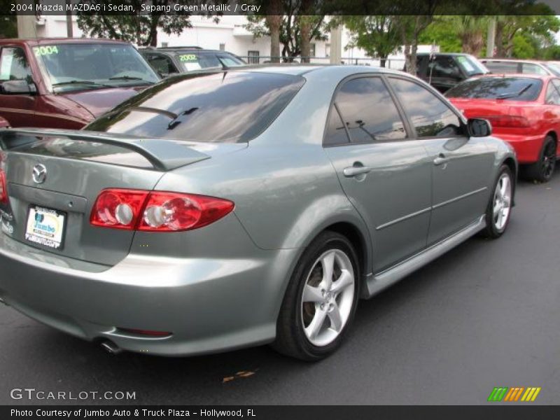 Sepang Green Metallic / Gray 2004 Mazda MAZDA6 i Sedan