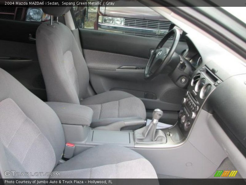 Sepang Green Metallic / Gray 2004 Mazda MAZDA6 i Sedan