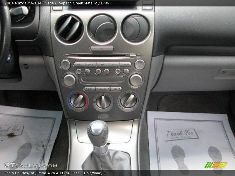 Sepang Green Metallic / Gray 2004 Mazda MAZDA6 i Sedan