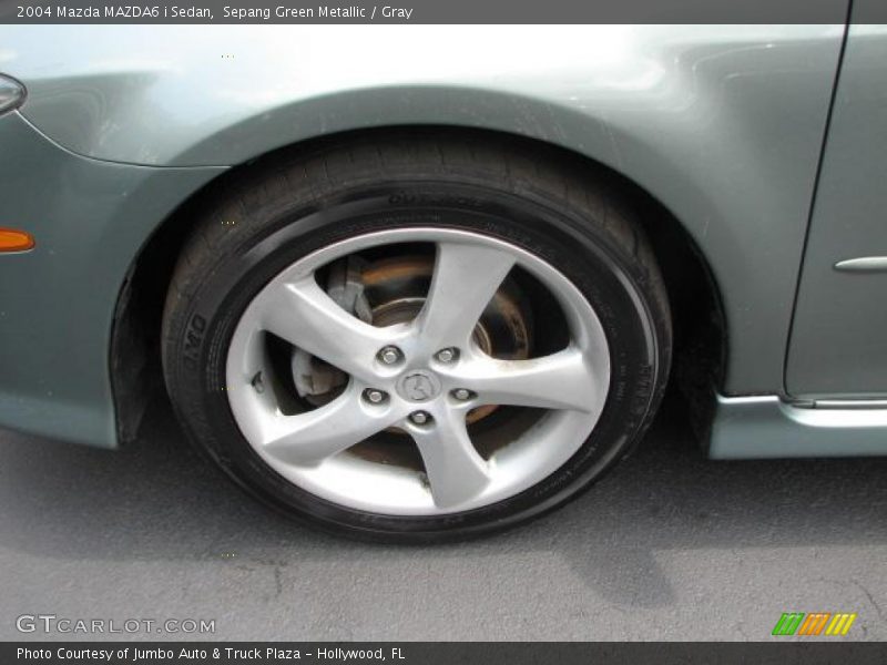 Sepang Green Metallic / Gray 2004 Mazda MAZDA6 i Sedan