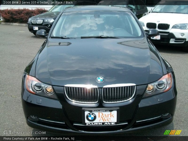 Jet Black / Black 2008 BMW 3 Series 335xi Sedan