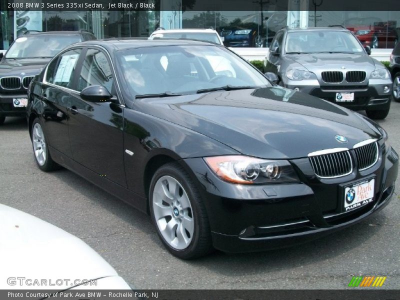 Jet Black / Black 2008 BMW 3 Series 335xi Sedan