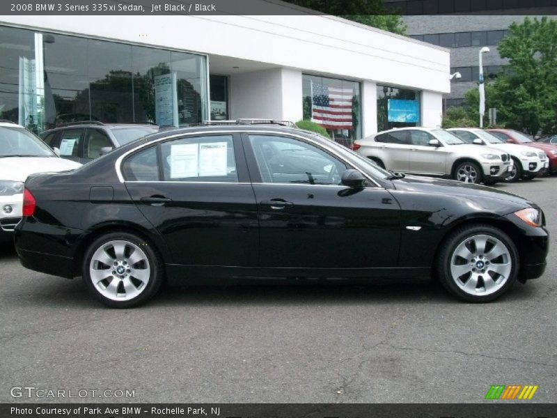 Jet Black / Black 2008 BMW 3 Series 335xi Sedan