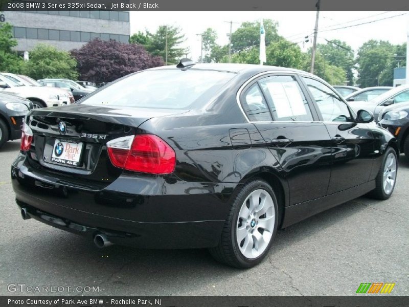 Jet Black / Black 2008 BMW 3 Series 335xi Sedan