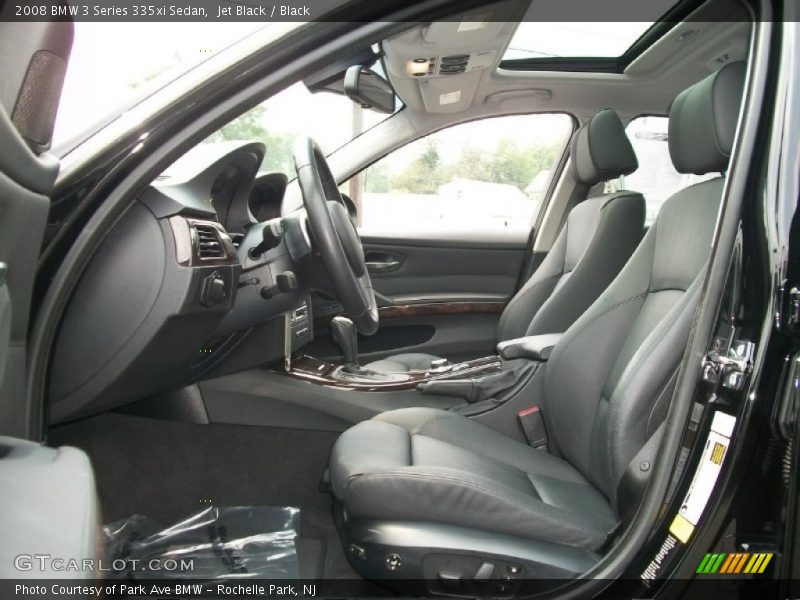 Jet Black / Black 2008 BMW 3 Series 335xi Sedan
