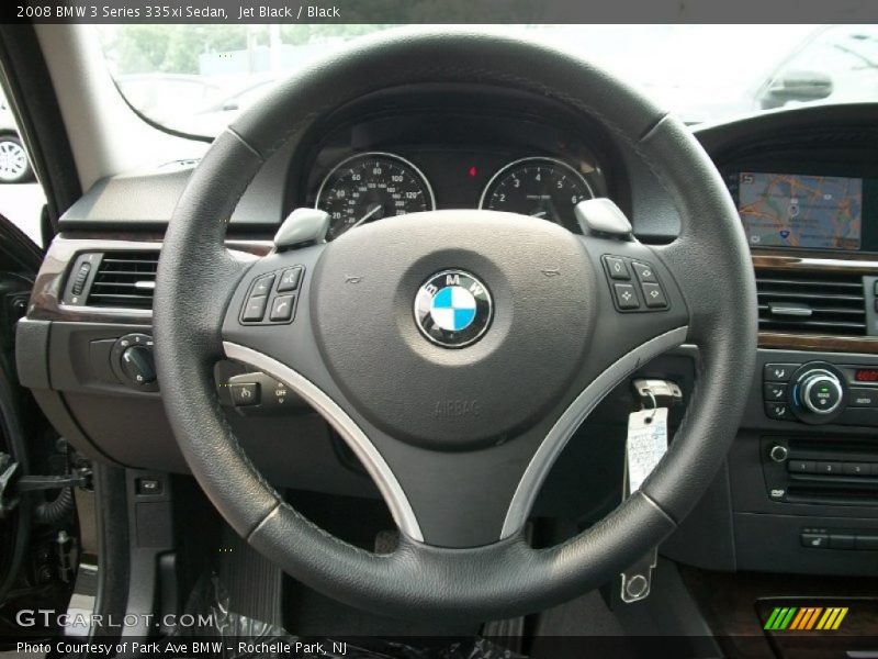 Jet Black / Black 2008 BMW 3 Series 335xi Sedan