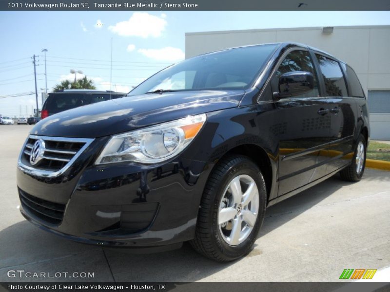 Tanzanite Blue Metallic / Sierra Stone 2011 Volkswagen Routan SE