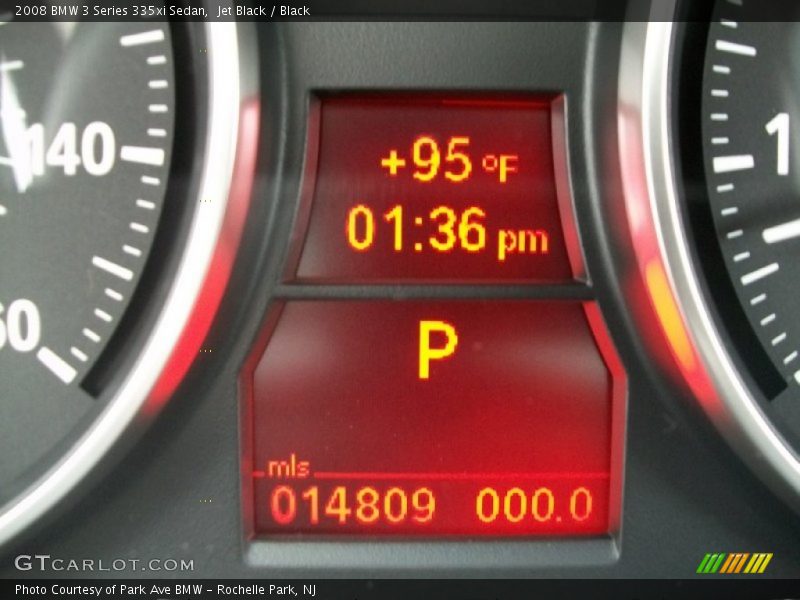 Jet Black / Black 2008 BMW 3 Series 335xi Sedan