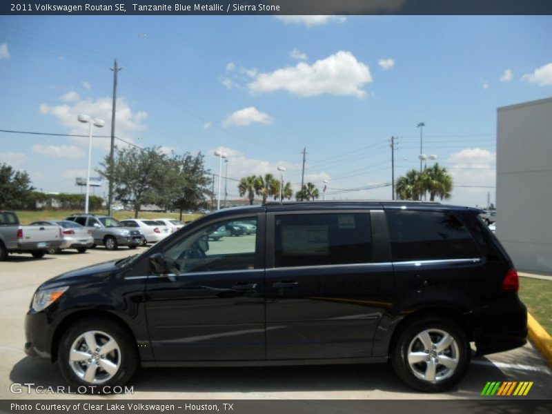 Tanzanite Blue Metallic / Sierra Stone 2011 Volkswagen Routan SE